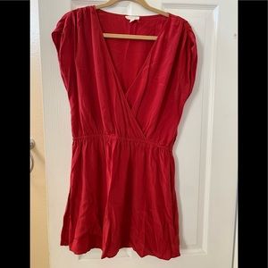 Red dress